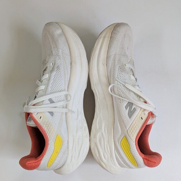 New Balance Fresh Foam X 1080 V13 Women's Running Shoes Size 9 Soft White - Picture 4 of 7
